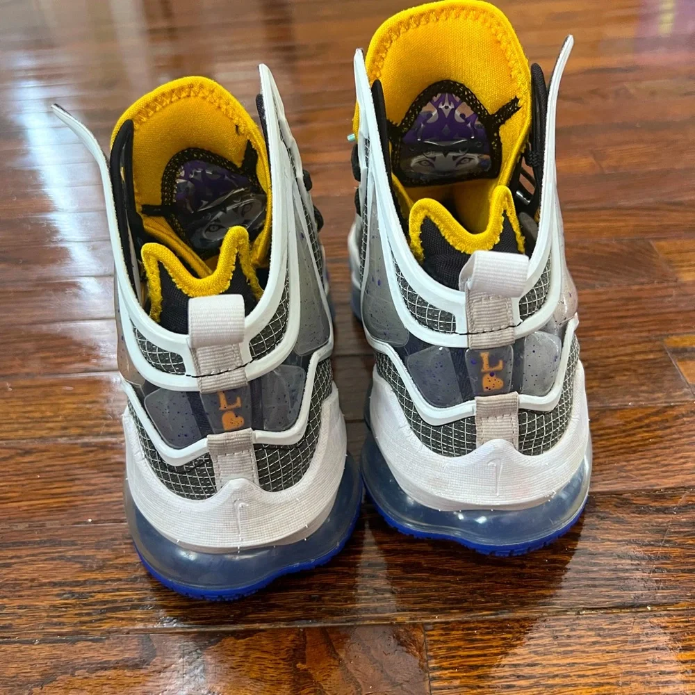NIKE Lebron 19 “HARDWOOD CLASSICS” BasketBall Shoes - Picture 5 of 8